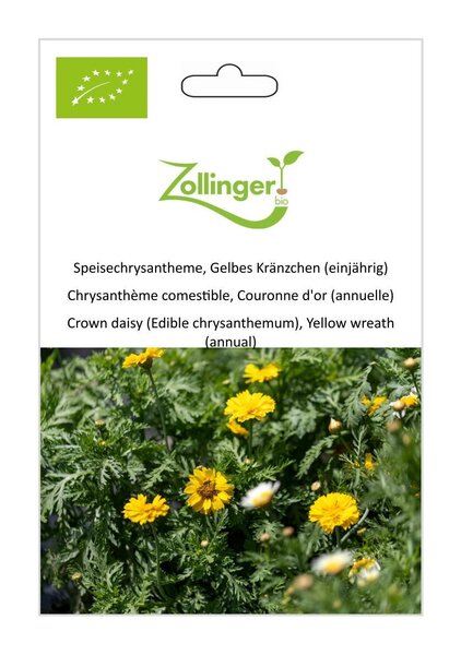 Speisechrysantheme, Gelbes Kr�nzchen (einj�hrig)