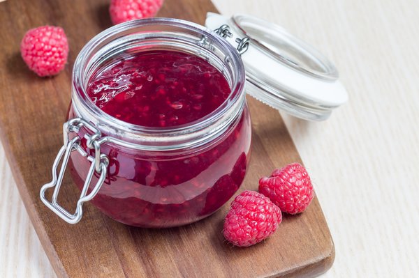 Coulis de framboises.
