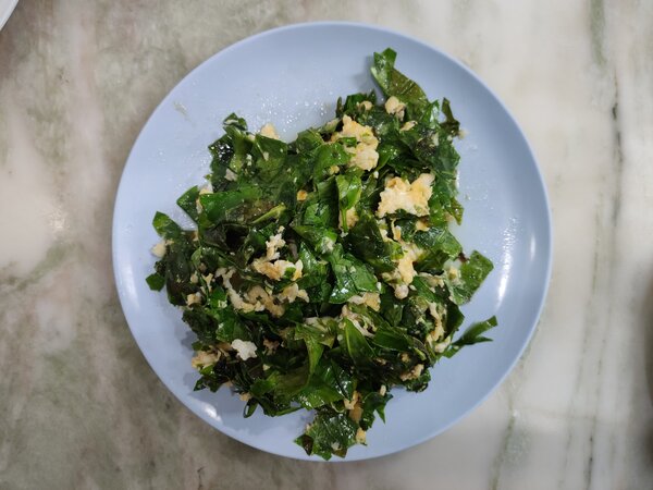 Feuilles de m&ucirc;rier, cuites &agrave; la vapeur, cuisine, alimentation, Morus