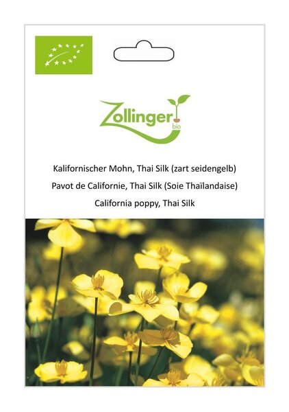 Kalifornischer Mohn, Thai Silk (zart seidengelb)