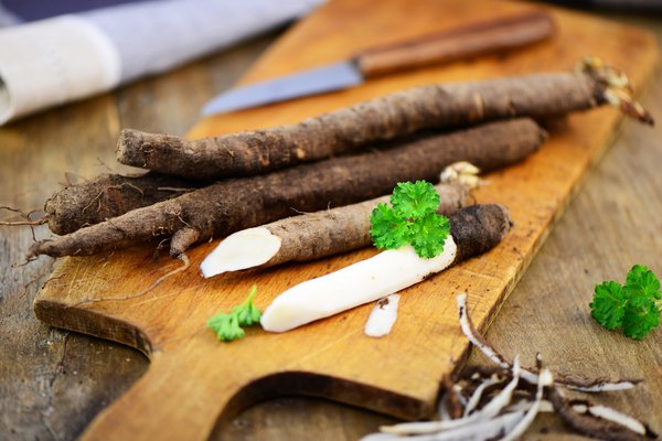 L&eacute;gumes d'hiver, chou, la scorson&egrave;re, un l&eacute;gume sain